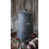 Nepalese Houten Kruik/Pot | H26 x D13 cm