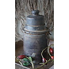 Nepalese Houten Kruik/Pot | H20 x D10 cm