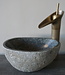 Rene Houtman Kleine Stenen Waskom + Spoelgat | H13,5 x B28 x D19,5 cm