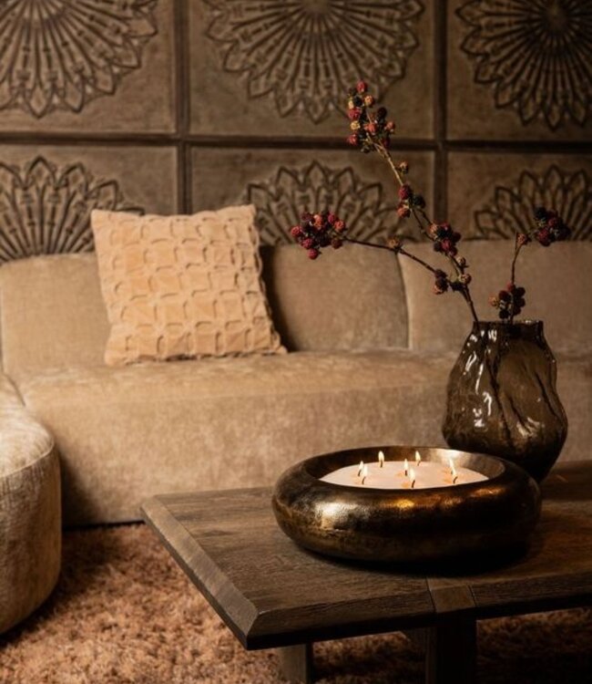 PTMD Pearl Kaars Wax 500 - Bruin