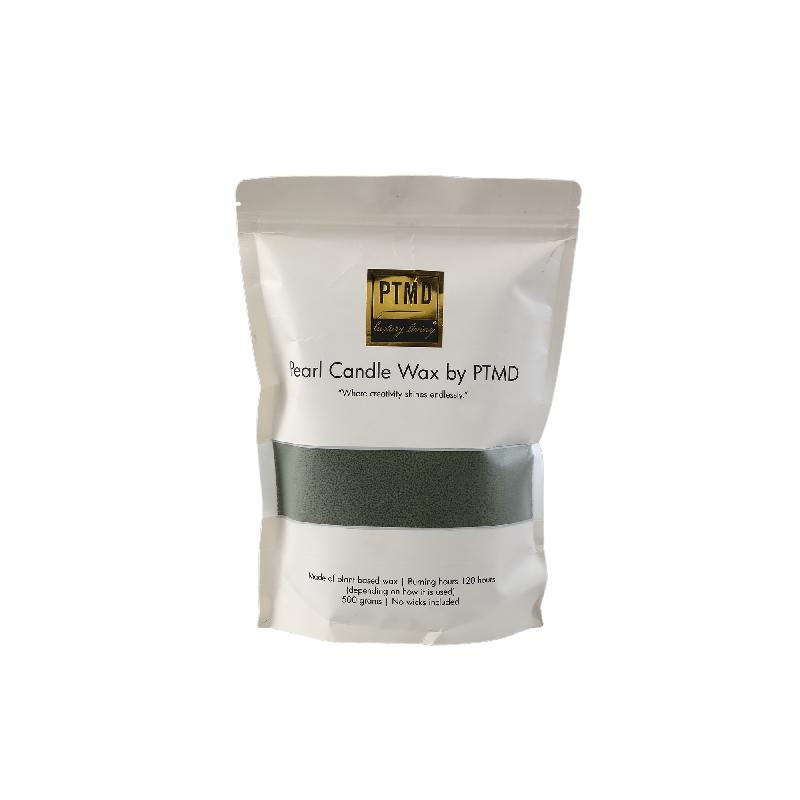 PTMD Pearl Kaars Wax 500 - Donkergroen
