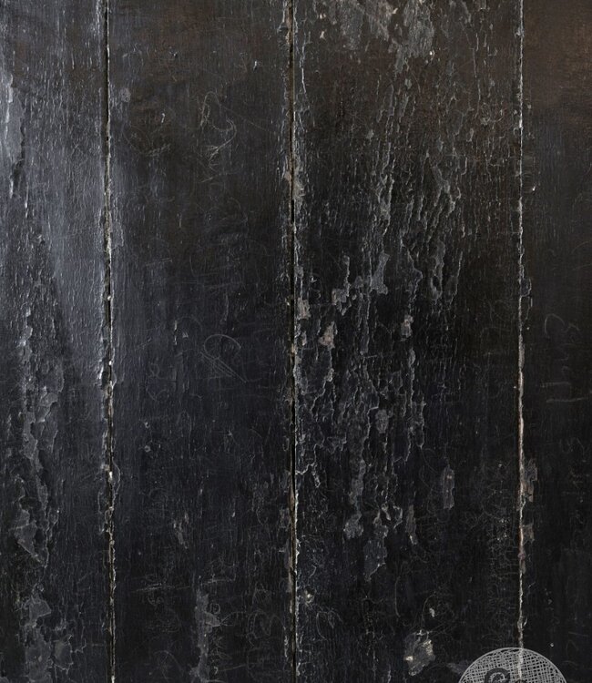 Be-Uniq Origineel Oud Schoolbord Wandpaneel | H155xB92xD7 cm