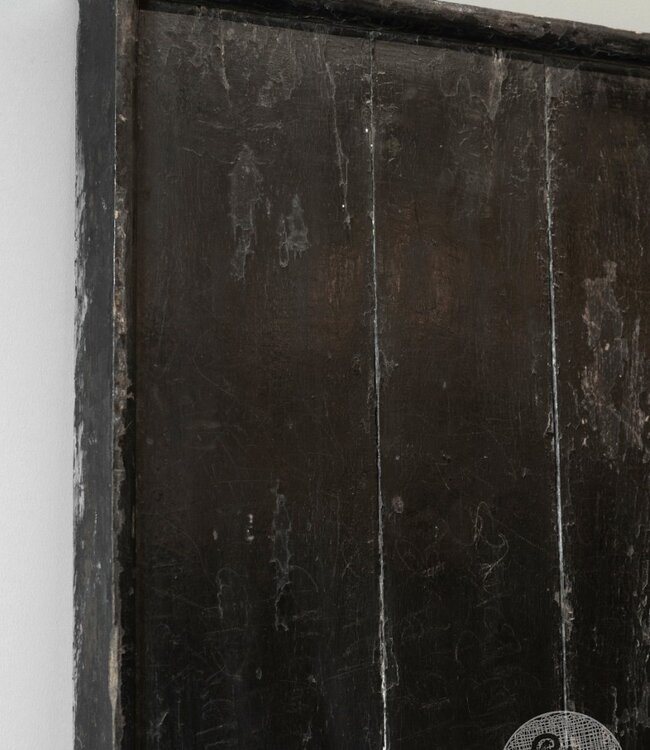 Be-Uniq Origineel Oud Schoolbord Wandpaneel | H155xB92xD7 cm