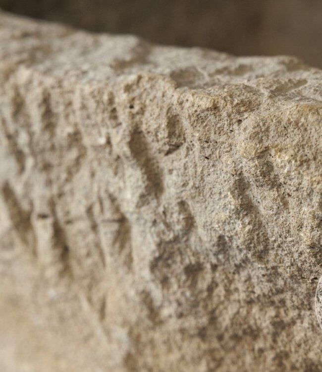 Be-Uniq Antieke Wasbak | India | H29 x B40 x D40 cm