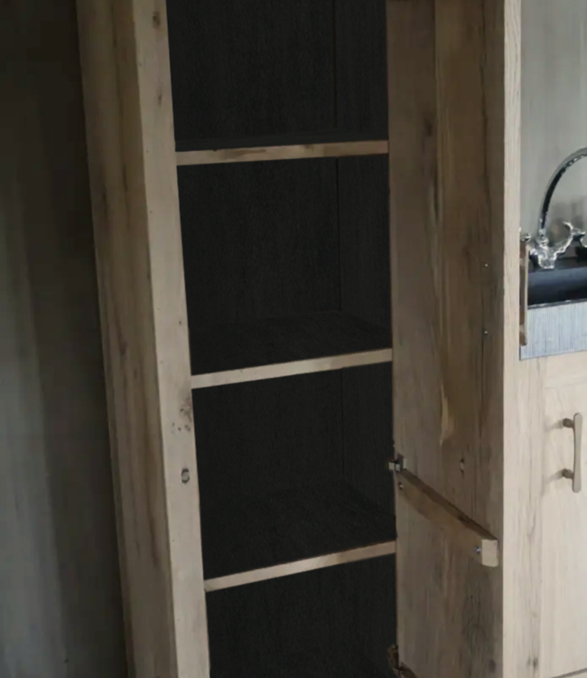 Rene Houtman Mary Badkamerkast Oud Eikenhout Geschaafd