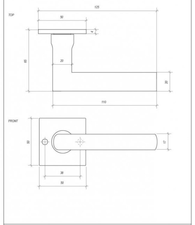 Dauby Deurklink PH1920 | Paar | Meerdere Varianten
