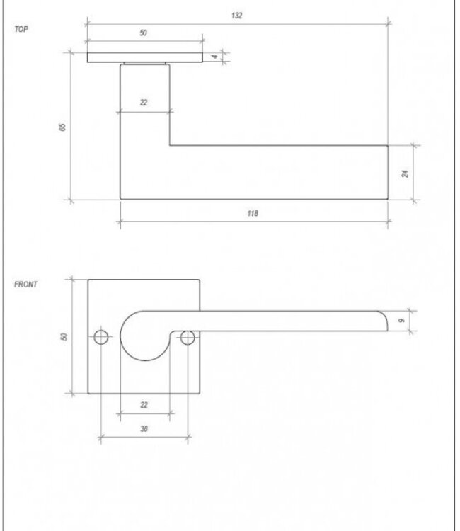 Dauby Deurklink PH1928 | Paar | Meerdere Varianten!
