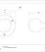 Dauby Deurknop + Rozet | D7/12 cm | Meerdere Varianten