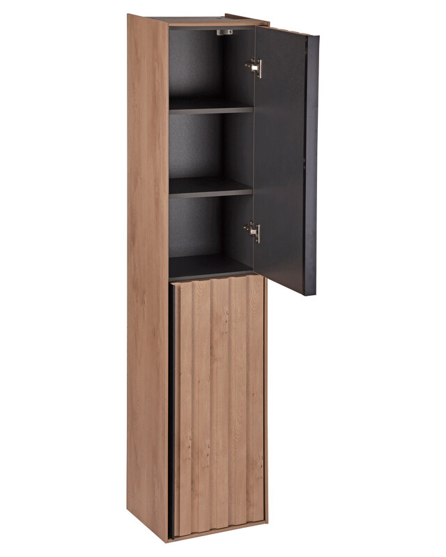 Differnz Badkamerkast Elin | Eiken | H160 x B36 x D30 cm
