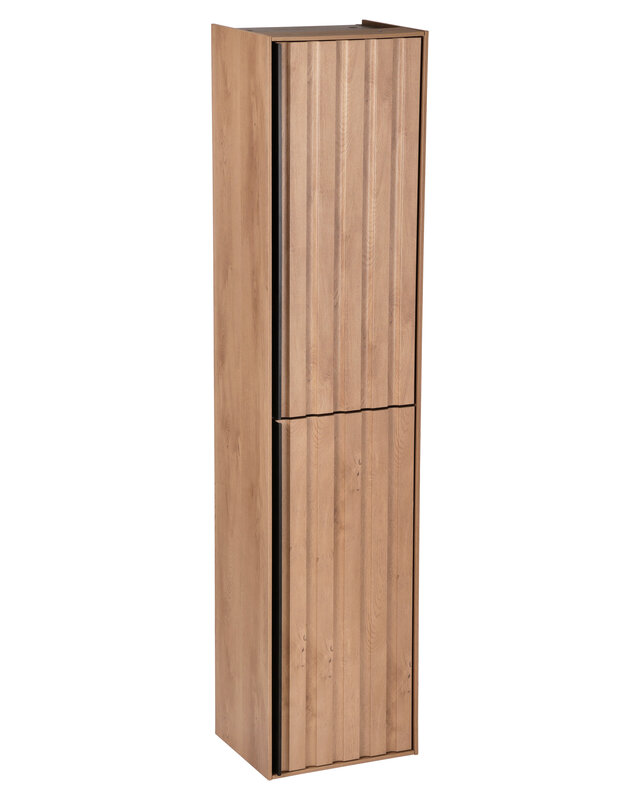 Differnz Badkamerkast Elin | Eiken | H160 x B36 x D30 cm