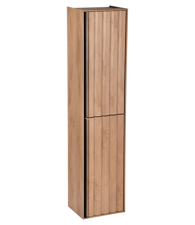 Differnz Badkamerkast Elin | Eiken | H160 x B36 x D30 cm