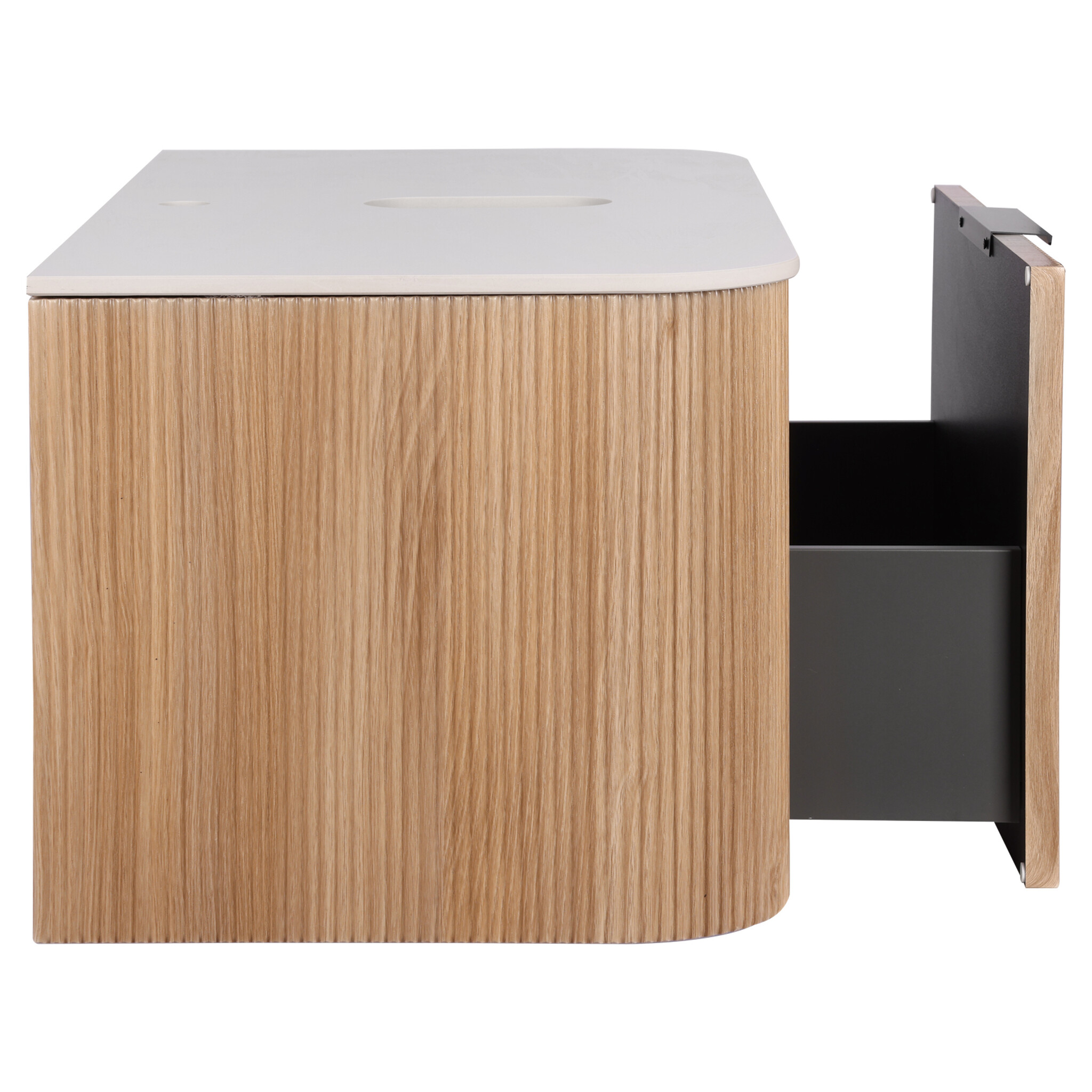 Differnz Badkamermeubel Lotte | Eiken | H40 x B90 x D46 cm