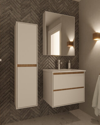 Differnz Onderkast Providence | Wit | H51,5 x B59 x D44,5 cm