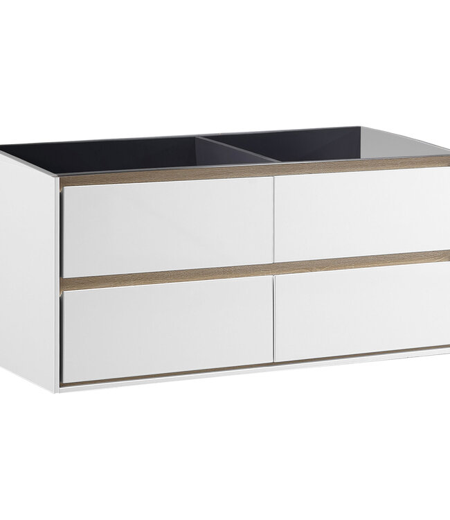 Differnz Onderkast Providence | Wit | H51,5 x B119 x D44,5 cm