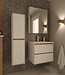 Differnz Spiegelkast Providence | Wit | H70 x B60 x D16 cm