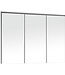 Differnz Spiegelkast Providence | Wit | H70 x B120 x D16 cm
