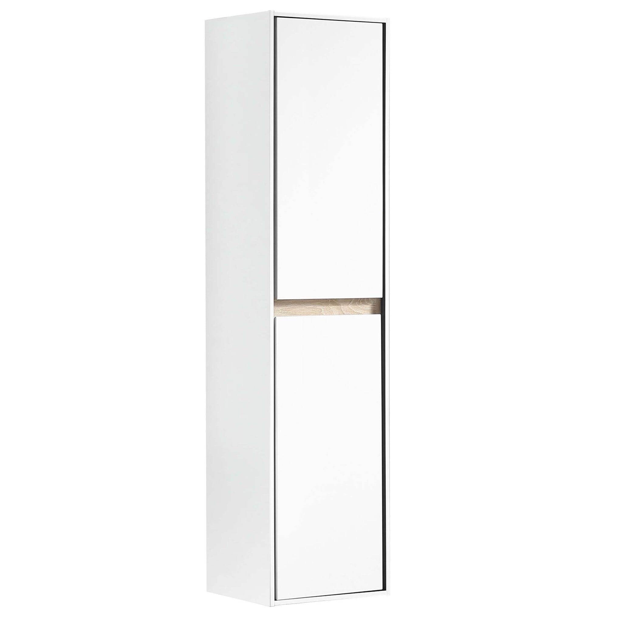Differnz Hoge Kast Providence | Wit | H160 x B30 x D40 cm