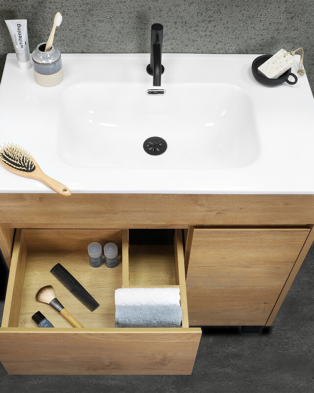 Differnz Onderkast Serano | Licht Eiken | H72 x B80 x D45,5 cm