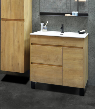 Differnz Onderkast Serano | Licht Eiken | H72 x B80 x D45,5 cm