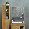 Hoge Kast Serano | Eiken | H170 x B40 x D35 cm