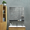 Spiegel Serano | Met Zwart Planchet | H77 x B80 cm