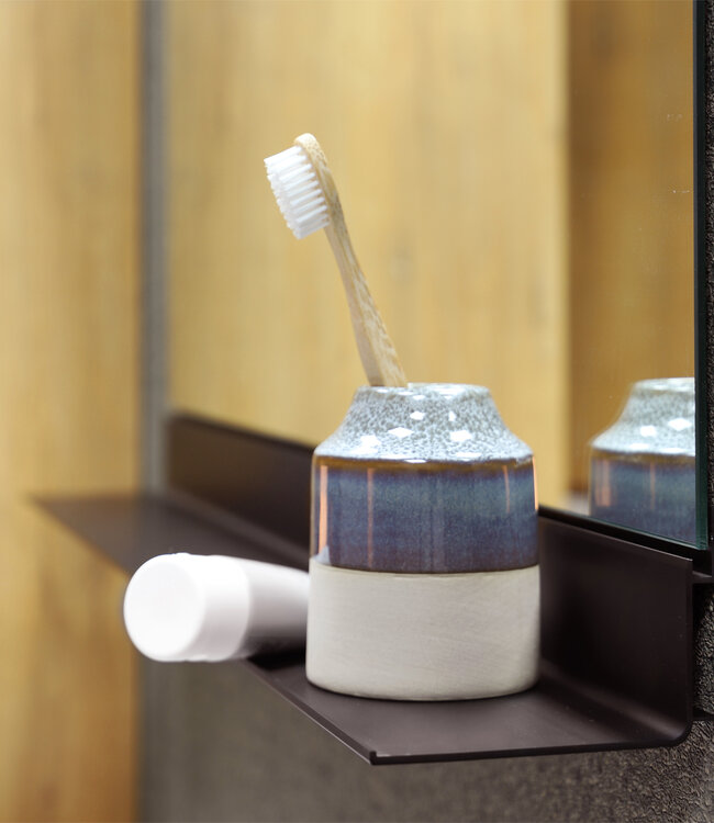 Differnz Spiegel Serano | Met Zwart Planchet | H77 x B80 cm