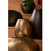 Jowad Antiek Goud aluminium plaat pot rib hoog ovaal S