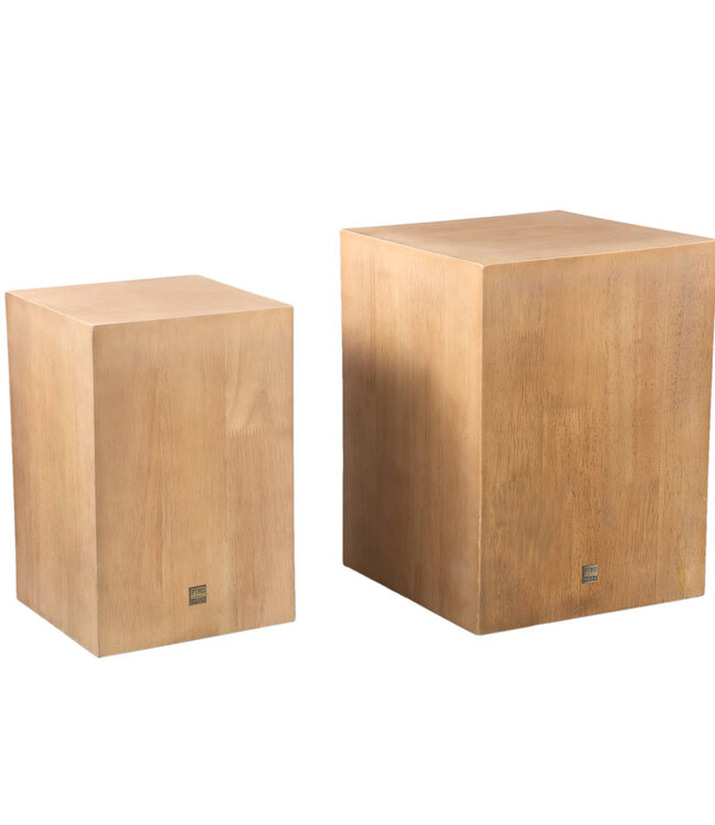 PTMD Gustavo Natuurlijk gekleurde eikenfineer sokkel SV2 S