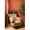 Jowad Antieke Gouden aluminium kaarshouder rib M
