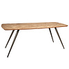 Fieron Natuurlijke ovale eettafel van acaciahout 200cm.