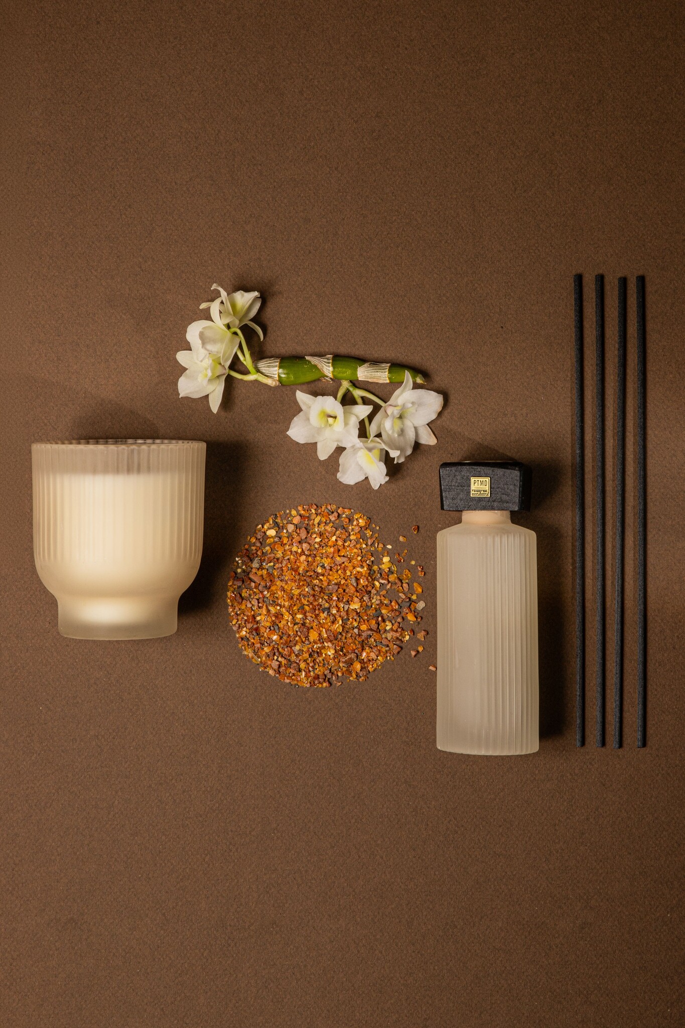 PTMD New Elements Geurstokjes | Oud Mineral | 130 ml