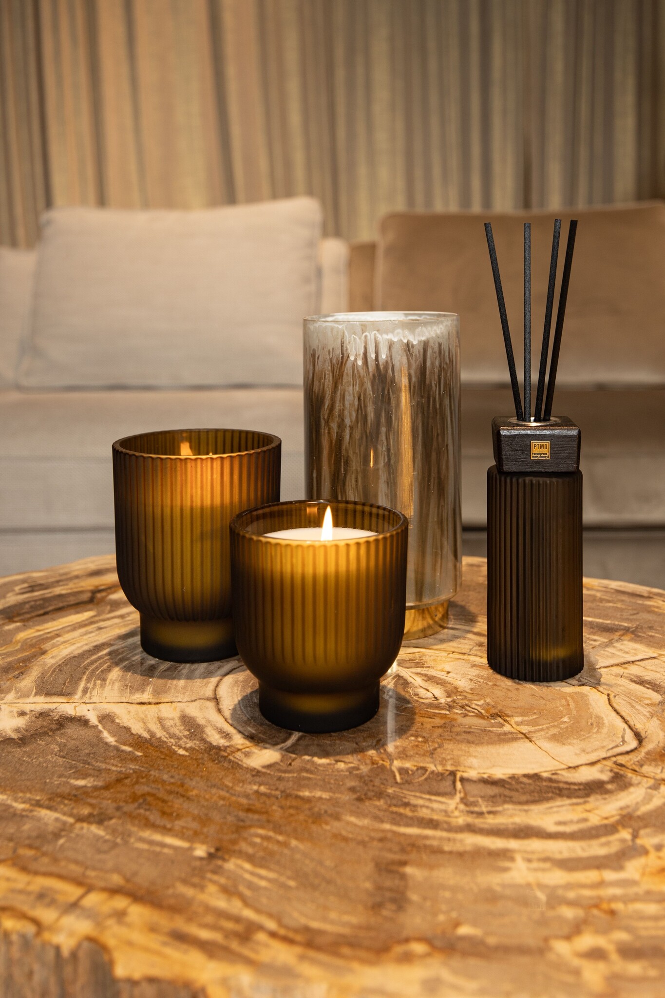 PTMD New Elements Geurkaars | L | Woody Bouquet