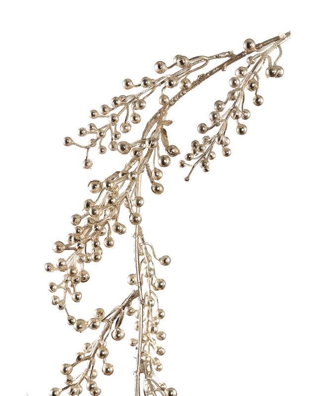 PTMD Bessenplant gouden bes hangende spray.