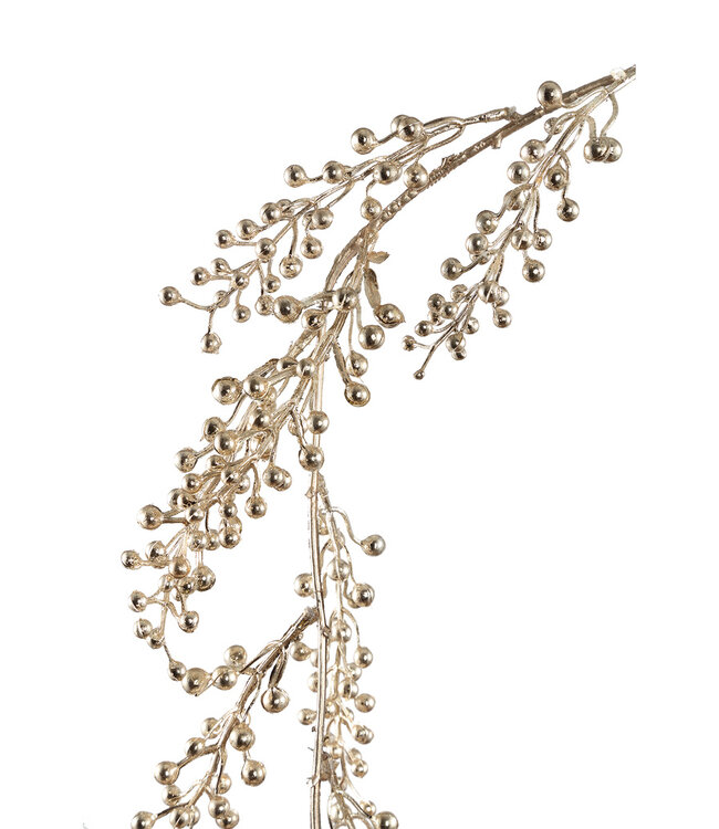 PTMD Bessenplant gouden bes hangende spray.