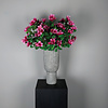 Tuinbloem roze azalea met bladeren 40 x 12 x 72 cm