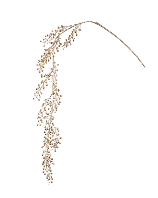 PTMD Bessenplant gouden bes hangende spray.