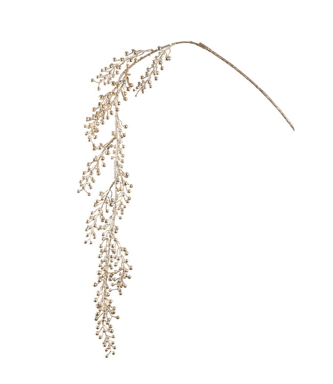 PTMD Bessenplant gouden bes hangende spray.