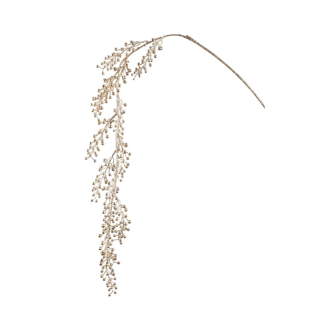 PTMD Bessenplant gouden bes hangende spray.