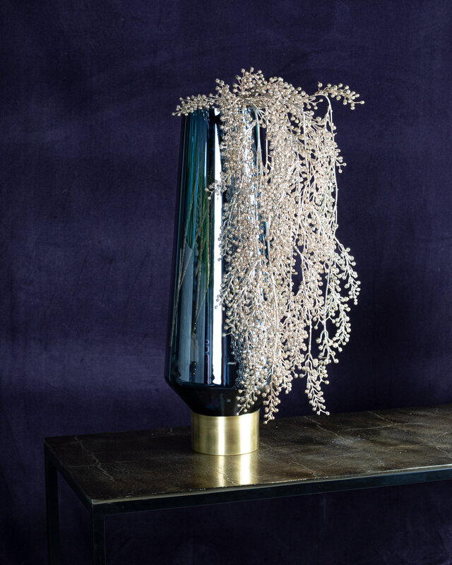 PTMD Bessenplant gouden bes hangende spray.