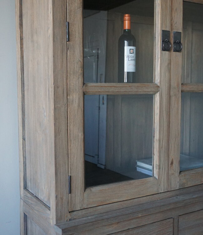 Rene Houtman Houten Servieskast Michel | H225 x B151 x D46 cm