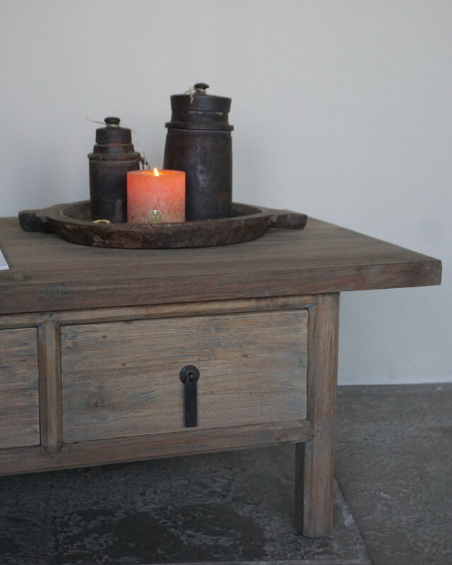 Rene Houtman Houten Salontafel Michel | H46 x B120 x D70 cm