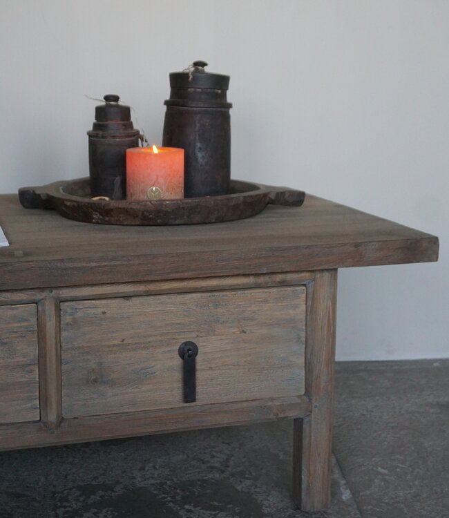 Rene Houtman Houten Salontafel Michel | H46 x B120 x D70 cm