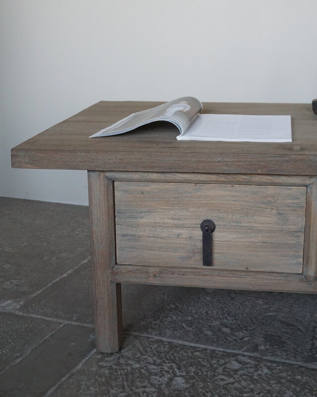 Rene Houtman Houten Salontafel Michel | H46 x B120 x D70 cm