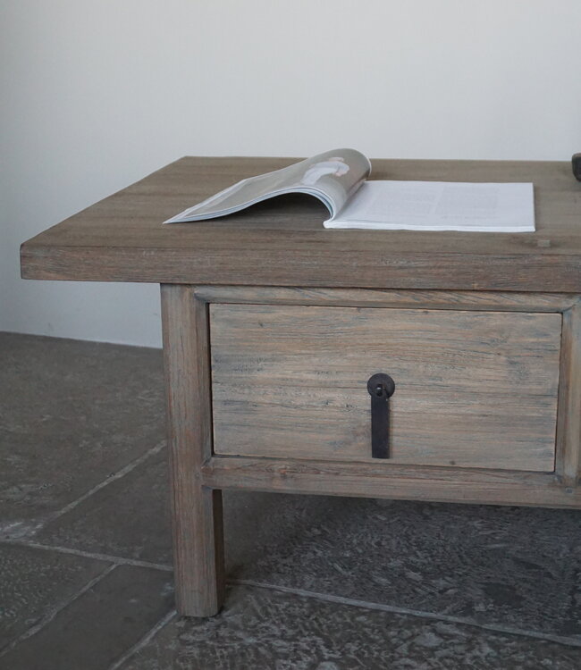 Rene Houtman Houten Salontafel Michel | H46 x B120 x D70 cm