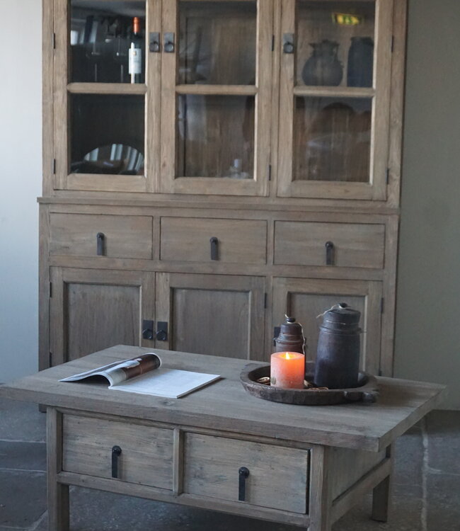 Rene Houtman Houten Salontafel Michel | H46 x B120 x D70 cm