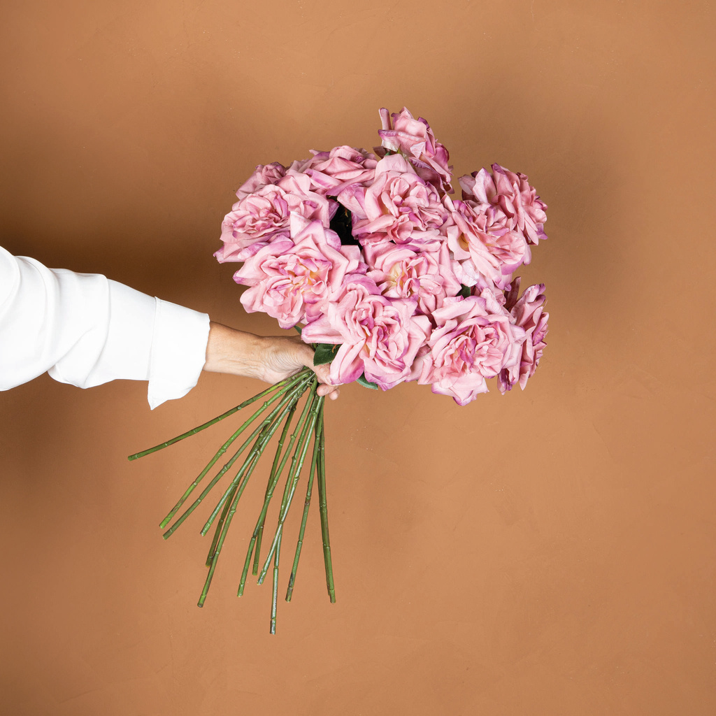 PTMD Rozenbloem met bladeren
