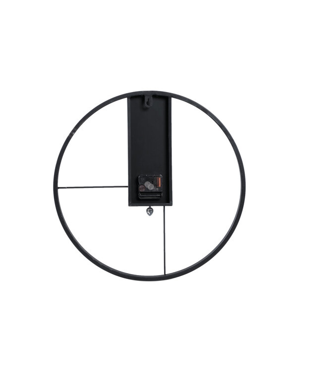 PTMD Lolae Gold ijzeren ronde wandklok S