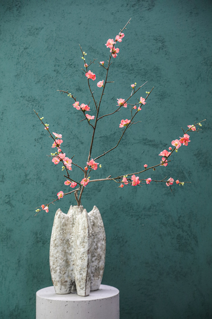 PTMD Blossom bloem Roze kersenbloesem L