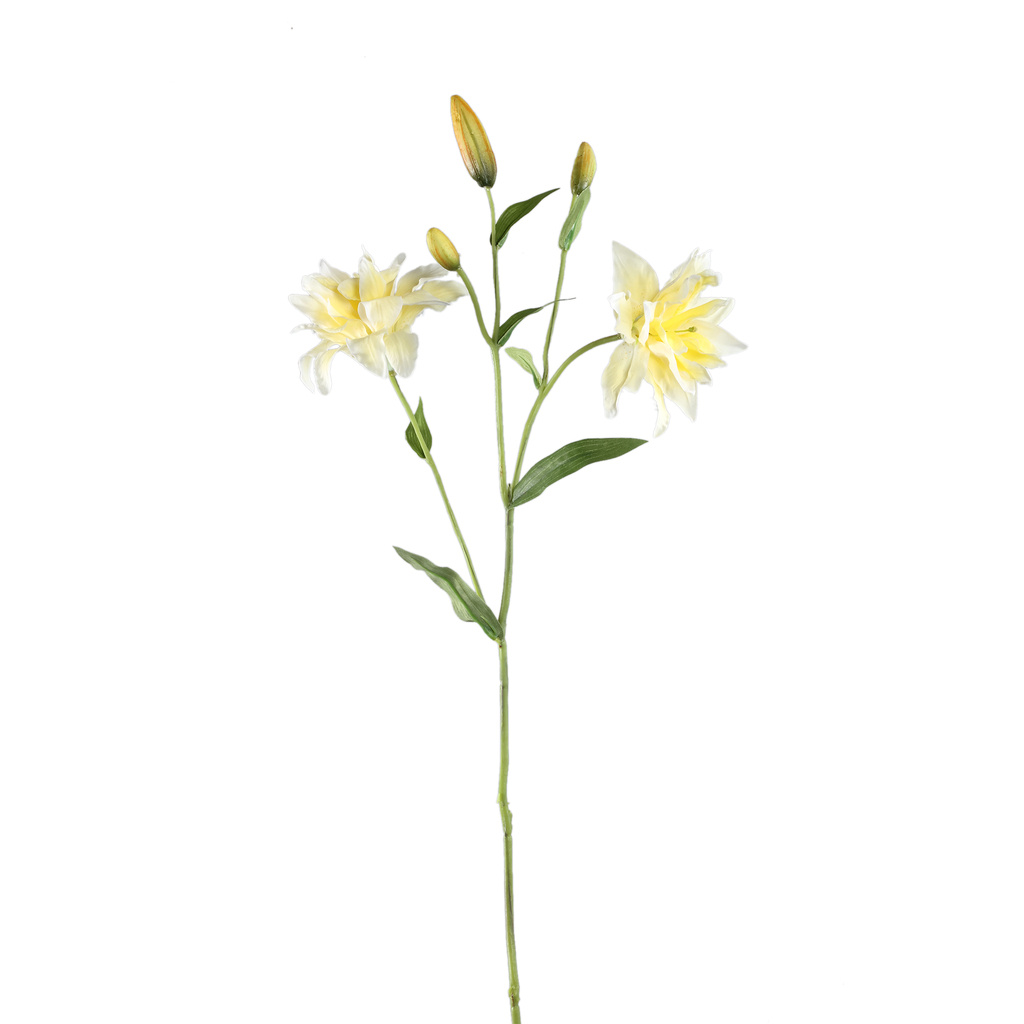PTMD Leliebloem geel dubbele lelie spray