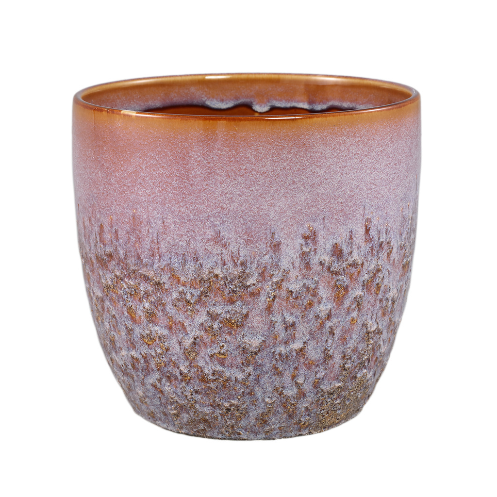 PTMD Harper Roze keramische pot bombey rond XL